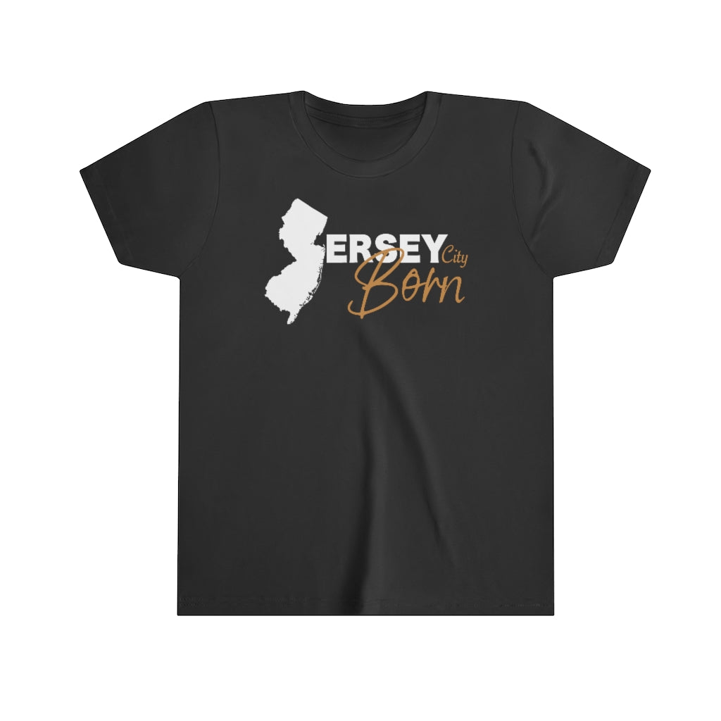 Jersey City Born - White Gold Scheme Youth Tee