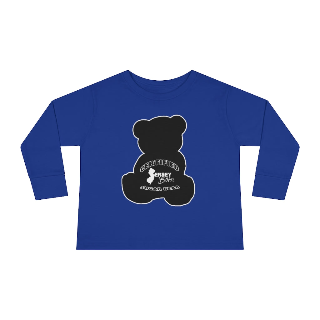 Certified Jersey Born - Sugar Bear Toddler Long Sleeve