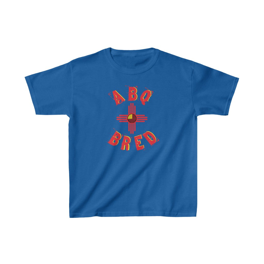 Albuquerque Bred - Gold Scheme Kids Heavy Cotton Tee