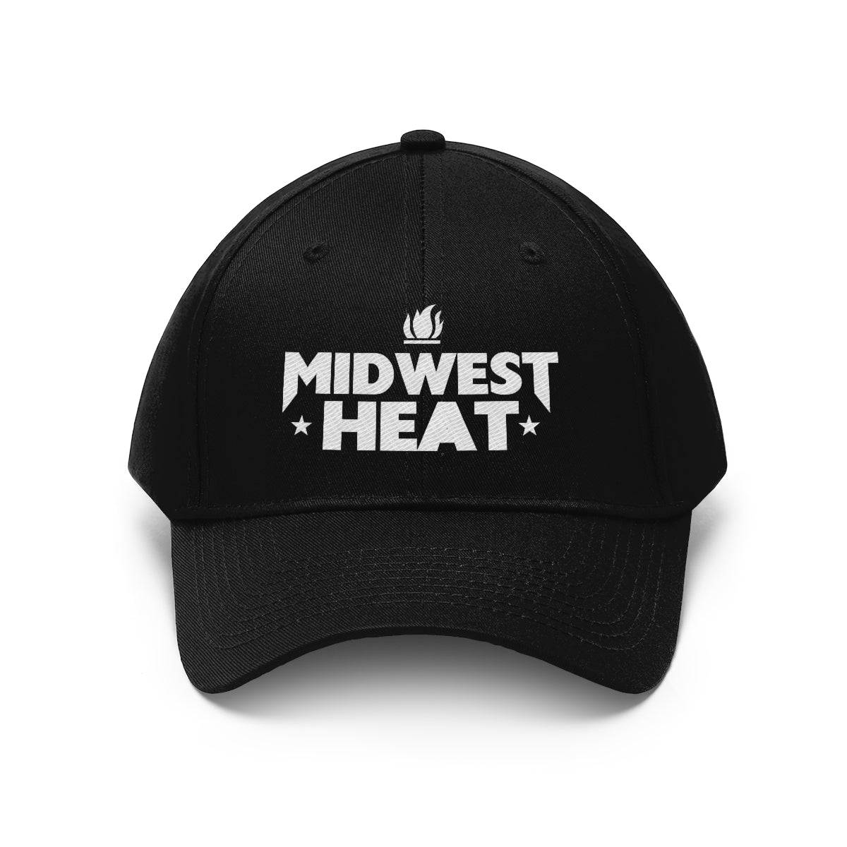 Midwest Heat White Scheme - Unisex Twill Hat
