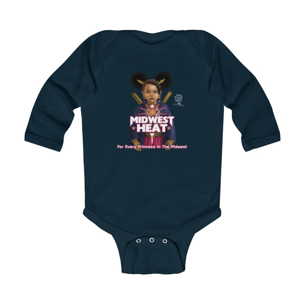 Midwest Heat Princess Promise Infant Long Sleeve Onesie