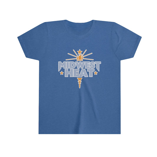 Midwest Heat - Blue Gold Torch Youth Tee