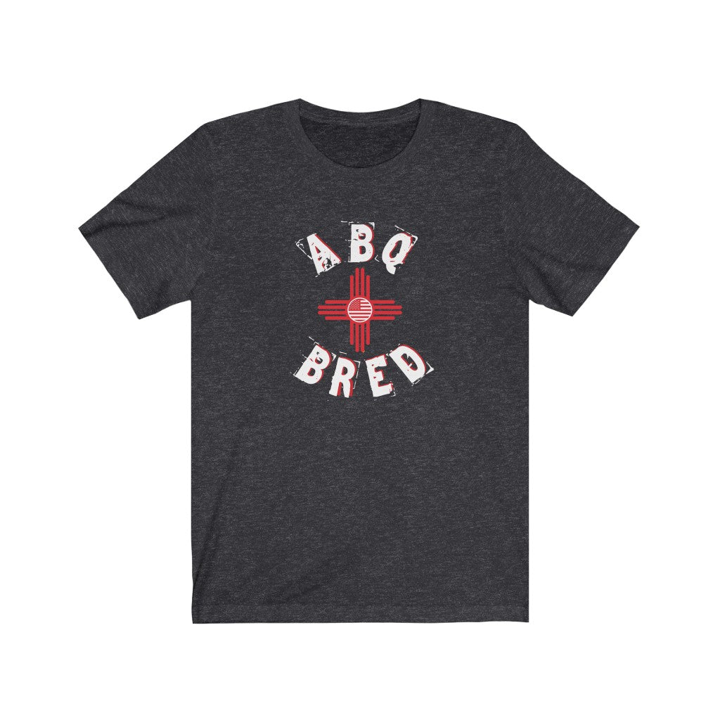 ABQ Bred - White/Red Unisex Tee