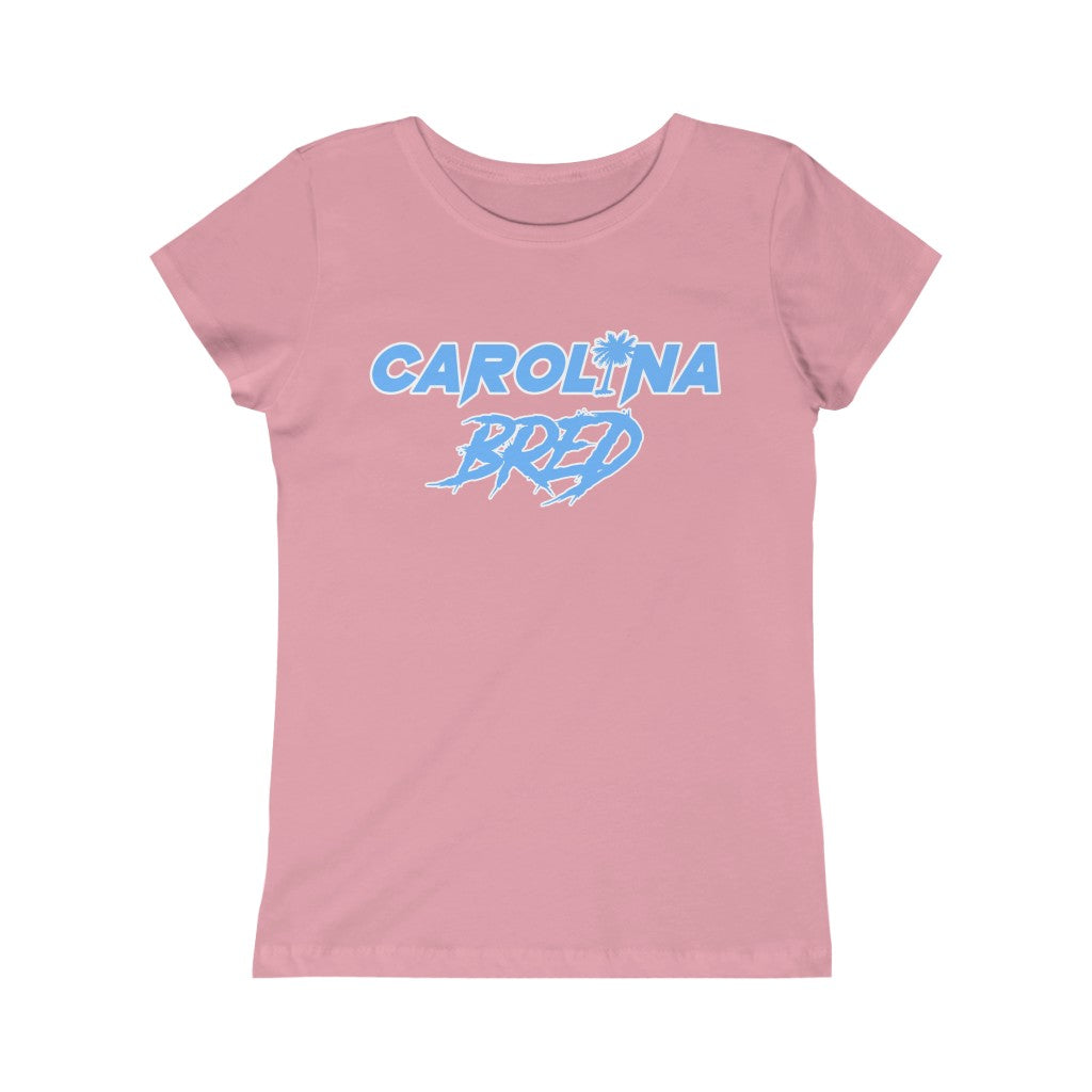 Carolina Bred Blue Scheme Girls Princess Tee