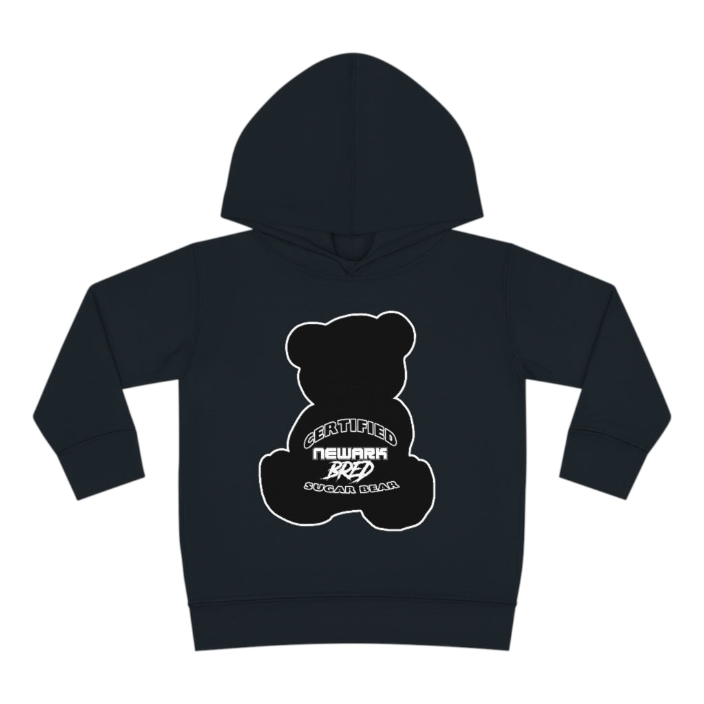 Certified Newark Bred Black Sugar Bear Toddler Hoodie