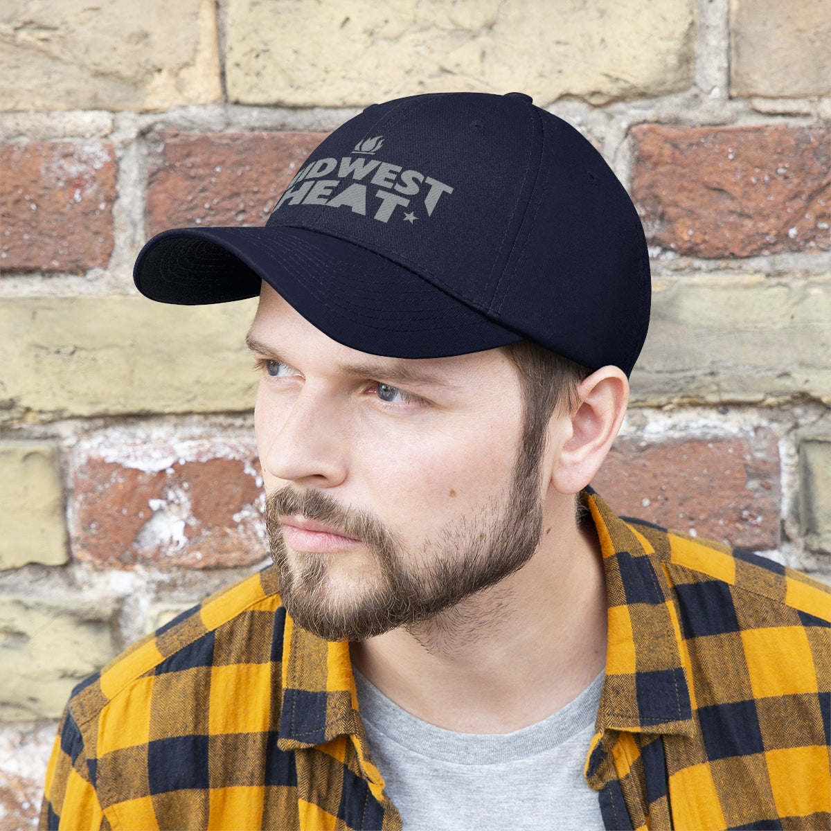 Midwest Heat Gray Scheme - Unisex Twill Hat