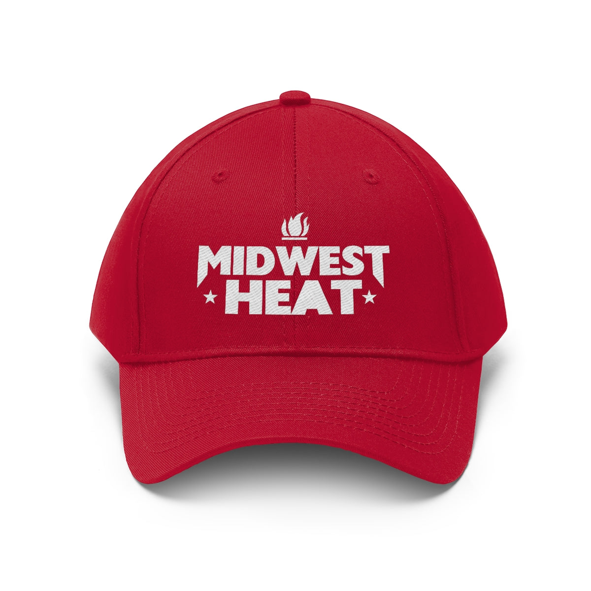 Midwest Heat White Scheme - Unisex Twill Hat