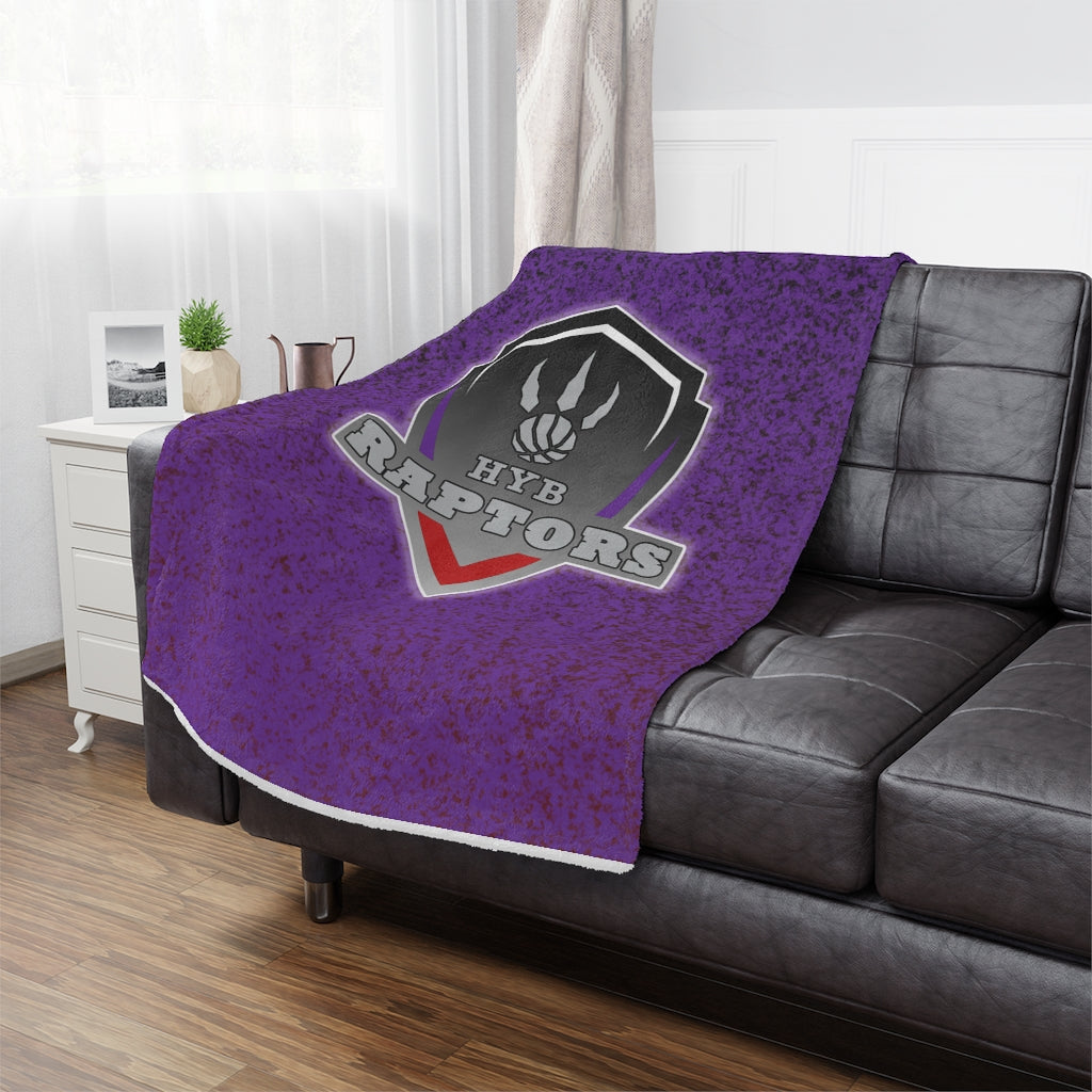 Raptors - Minky Blanket