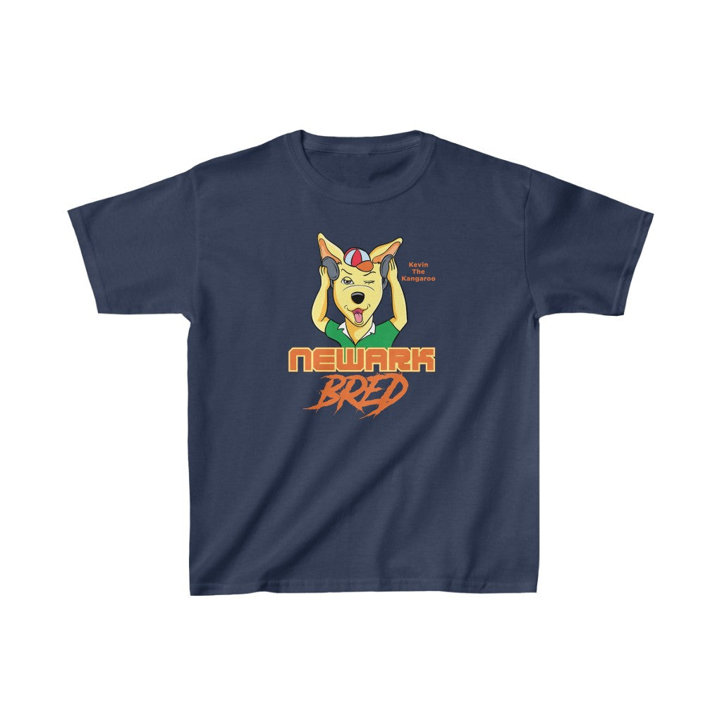 Newark Bred - Kevin the Kangaroo Kids Heavy Cotton Tee
