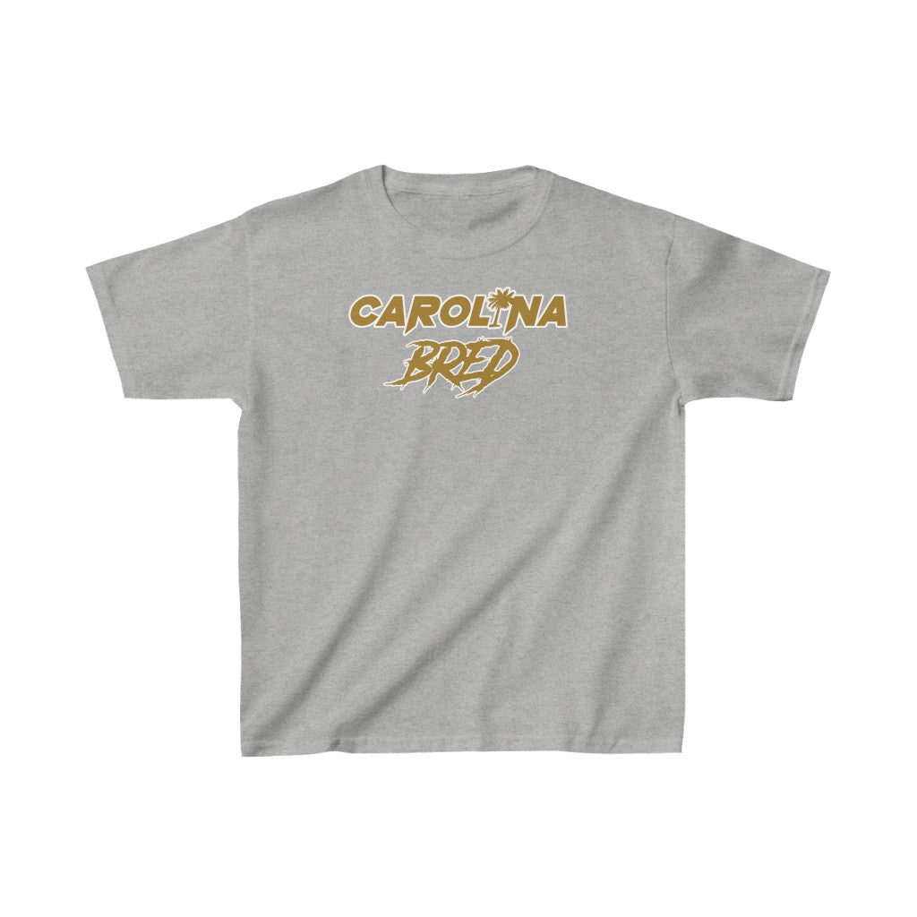 Carolina Bred  Gold Scheme Kids Heavy Tee *