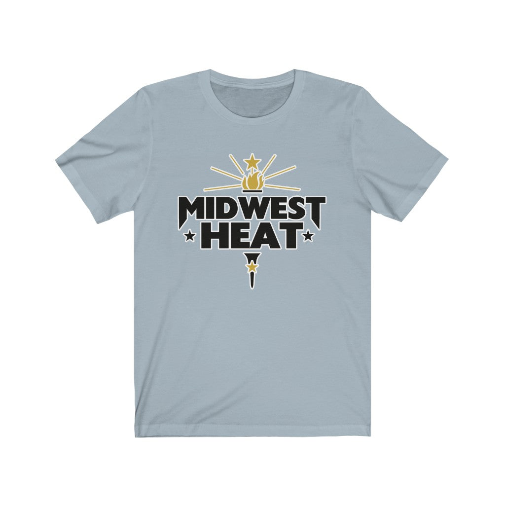 Midwest Heat  - Black Gold Scheme Unisex Tee