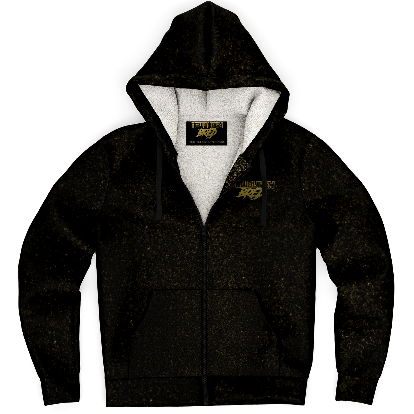 Newburgh Bred - Gold Dust Microfleece Premium Hoodie
