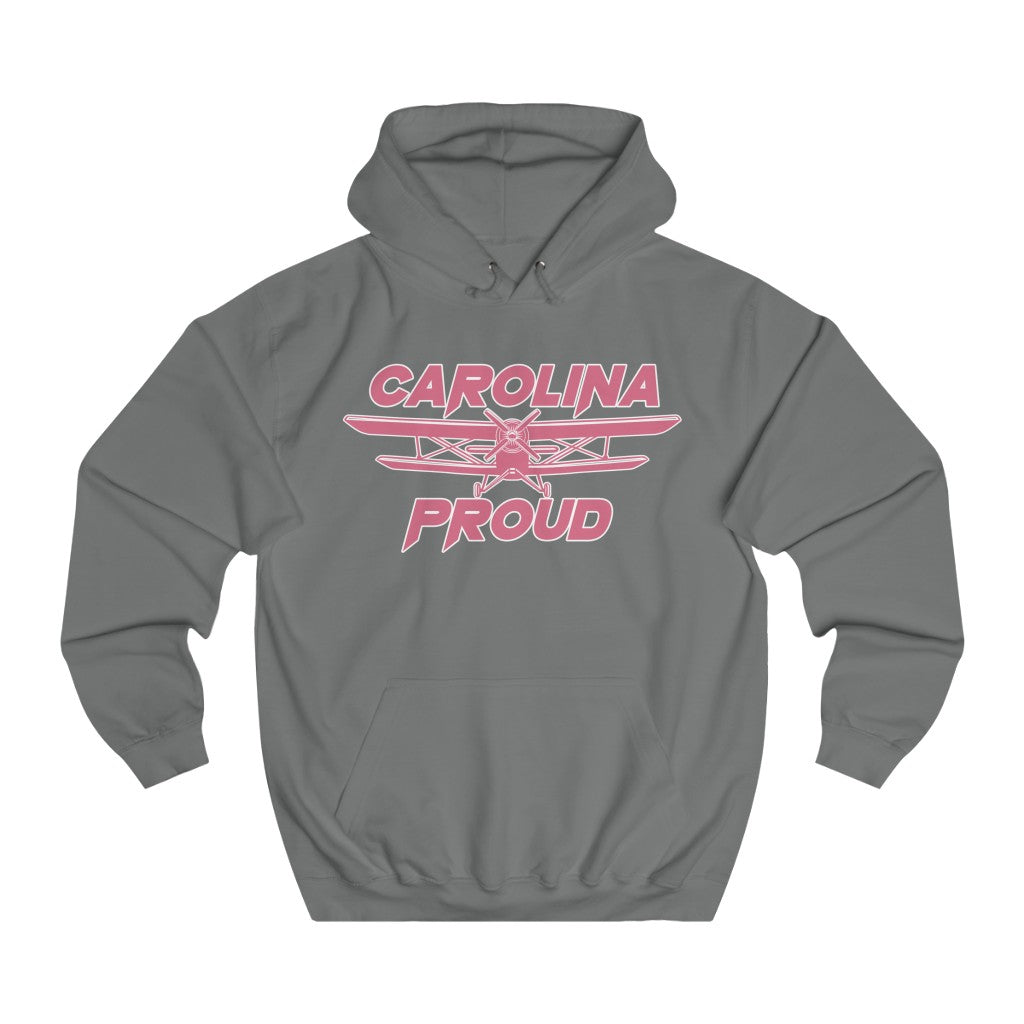 Carolina Bred - Hot Pink Scheme Unisex College Hoodie