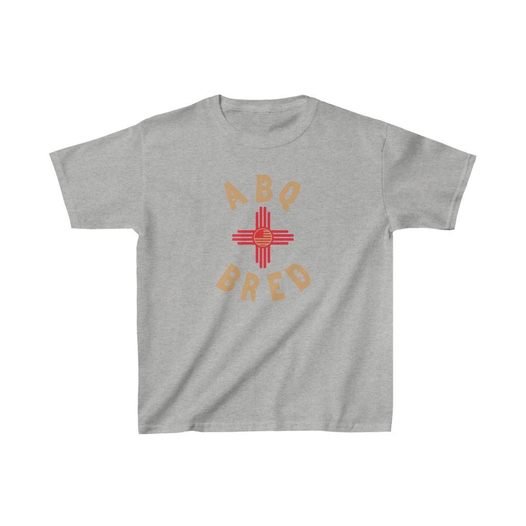 Albuquerque Bred - Tan Red Scheme Kids Heavy Cotton Tee