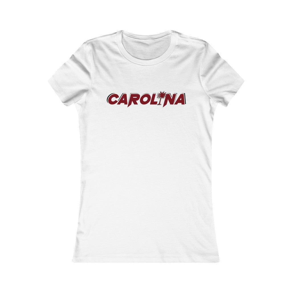 Carolina - Burgundy Black Scheme Women's Tee