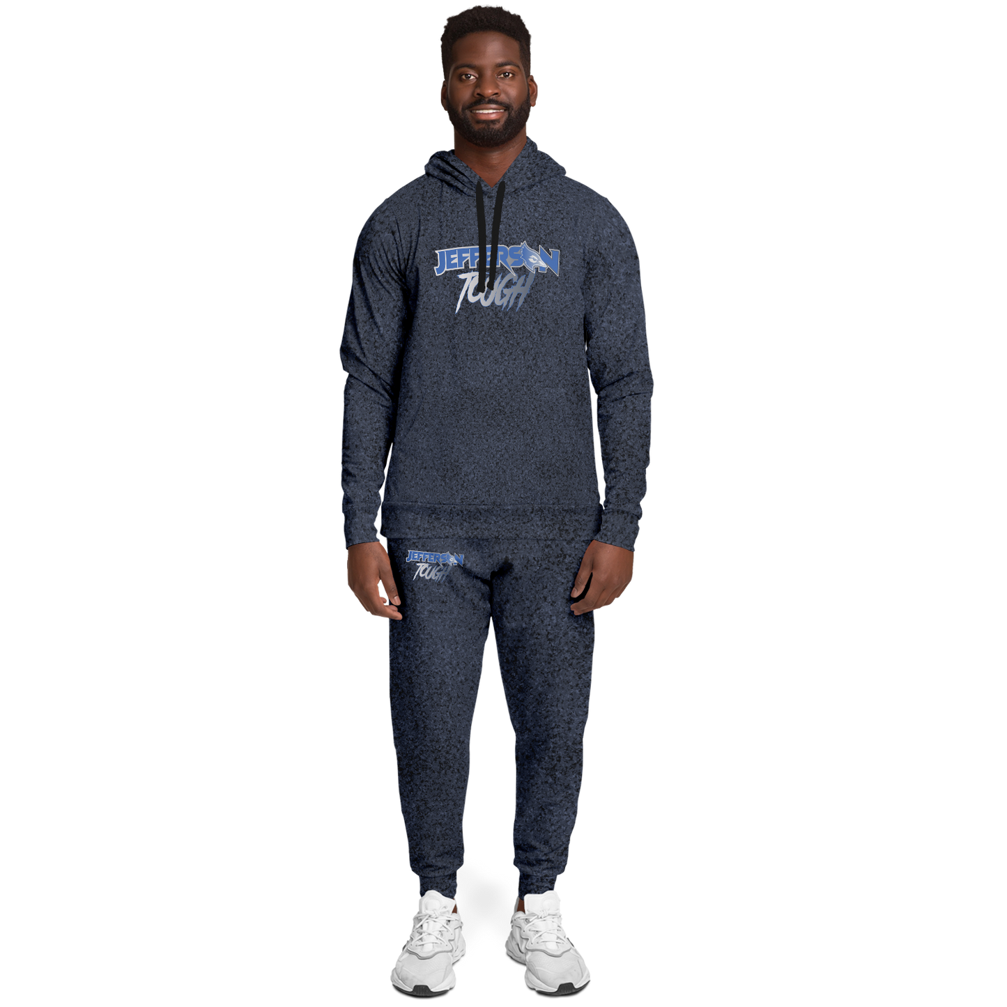 Jefferson Tough - Blue Dust Premium All Over Print Sweat Suit