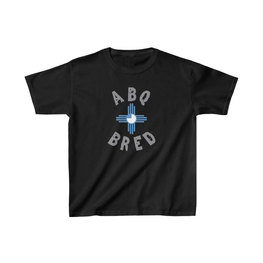 Albuquerque Bred - Blue Gray Scheme Kids Heavy Cotton Tee *