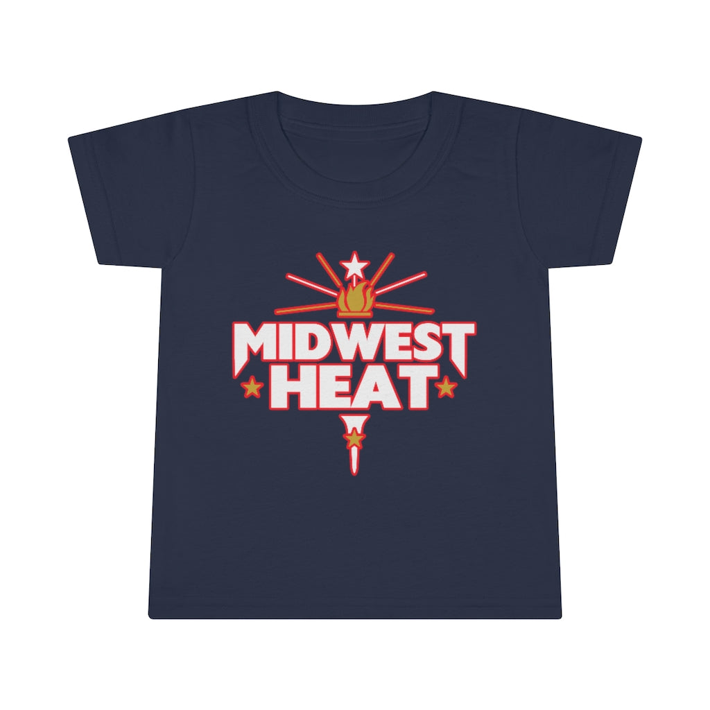 Midwest Heat - Red White Torch Toddler T-Shirt