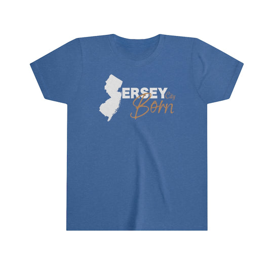 Jersey City Born - White Gold Scheme Youth Tee