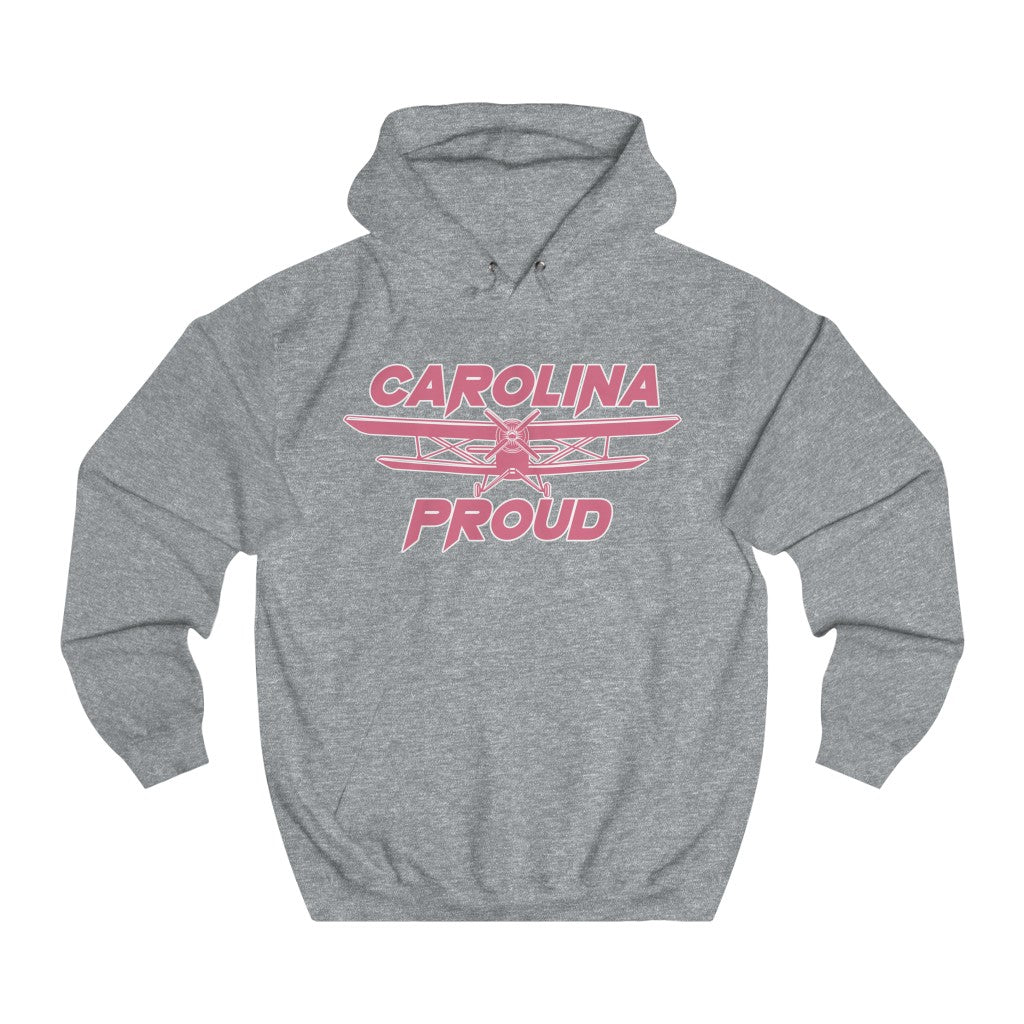 Carolina Bred - Hot Pink Scheme Unisex College Hoodie