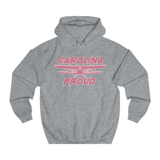 Carolina Bred - Hot Pink Scheme Unisex College Hoodie