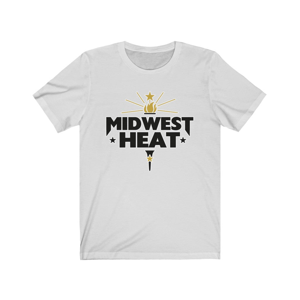 Midwest Heat  - Black Gold Scheme Unisex Tee