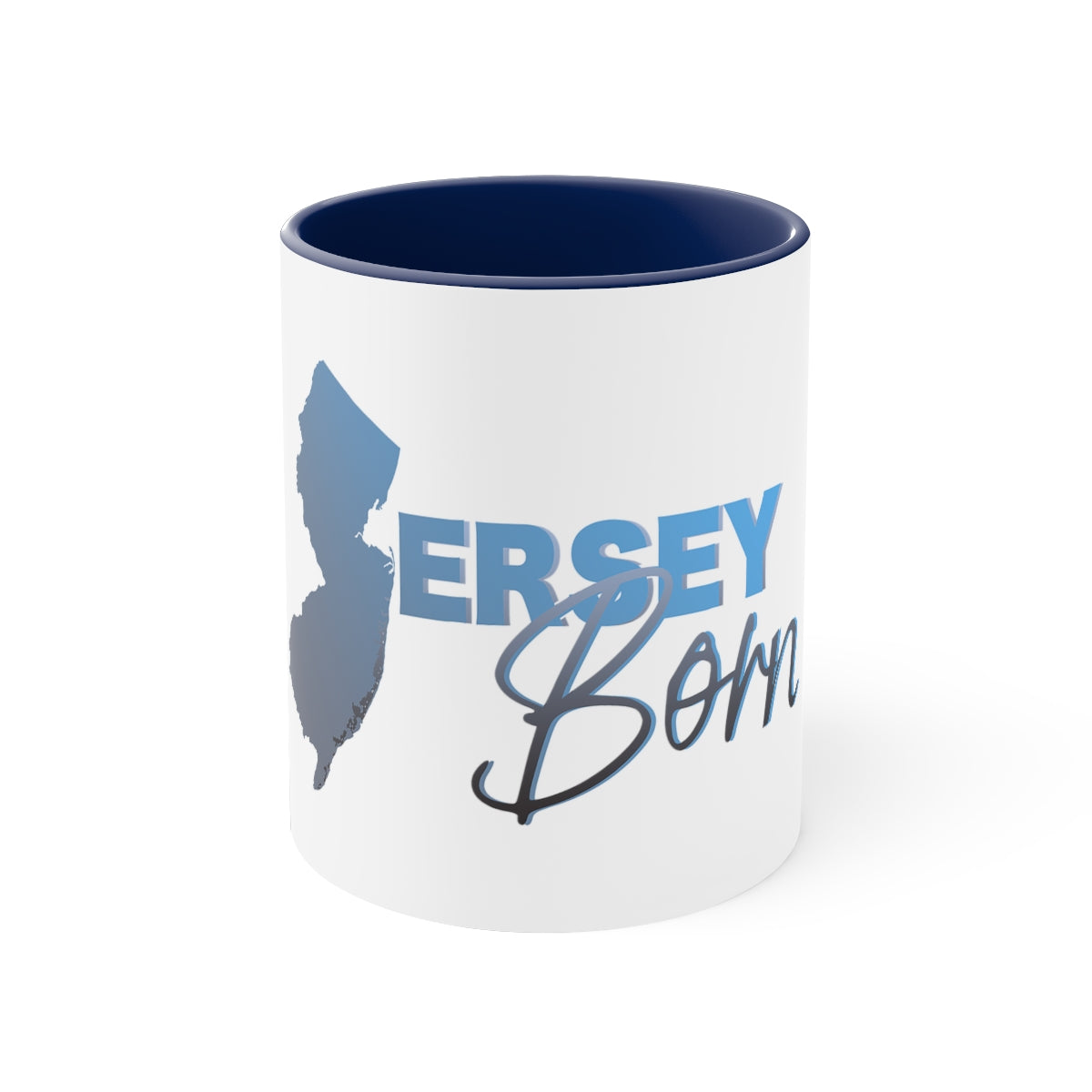Jersey Born - Accent Coffee Mug, 11oz