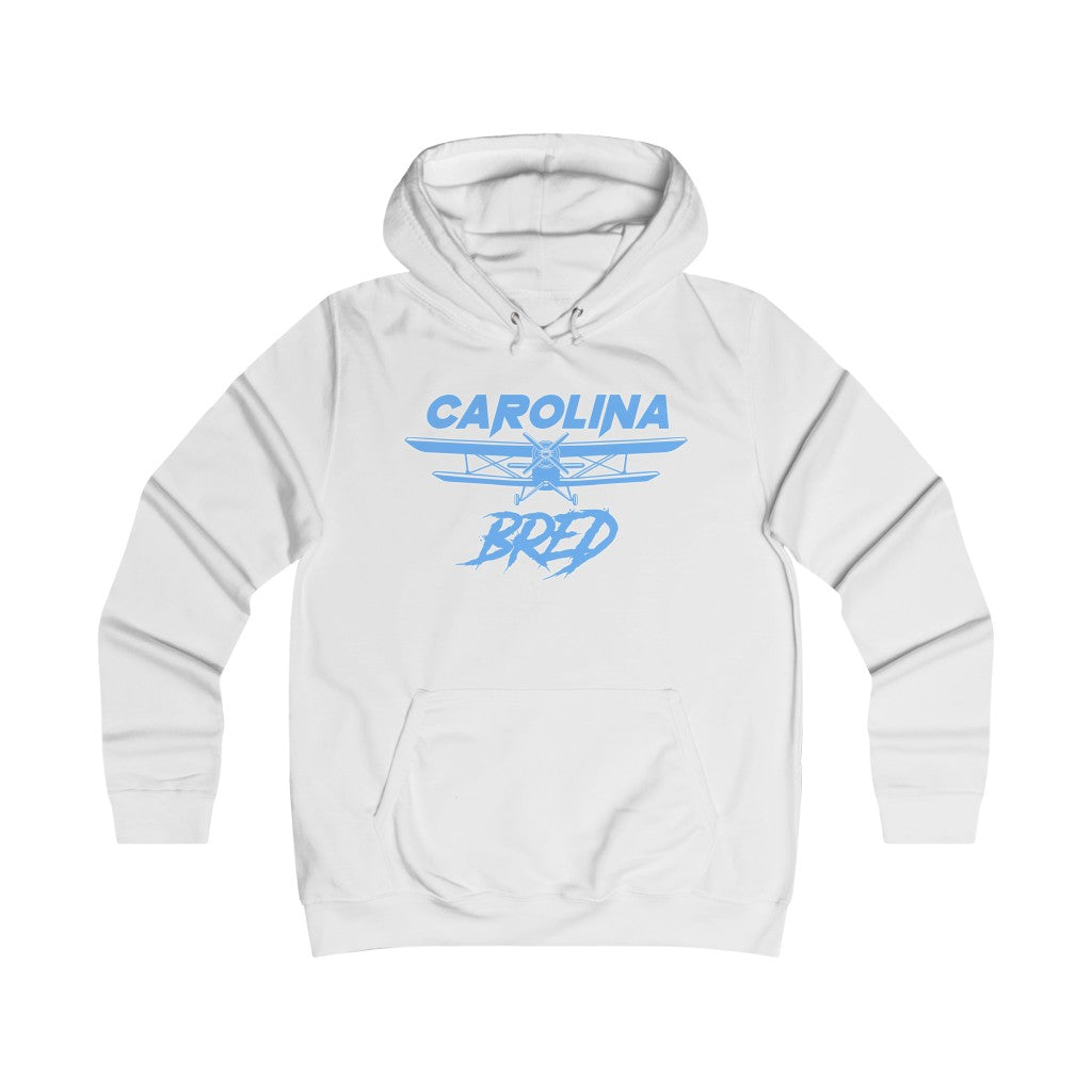 Carolina Bred - L Blue Scheme Girlie College Hoodie