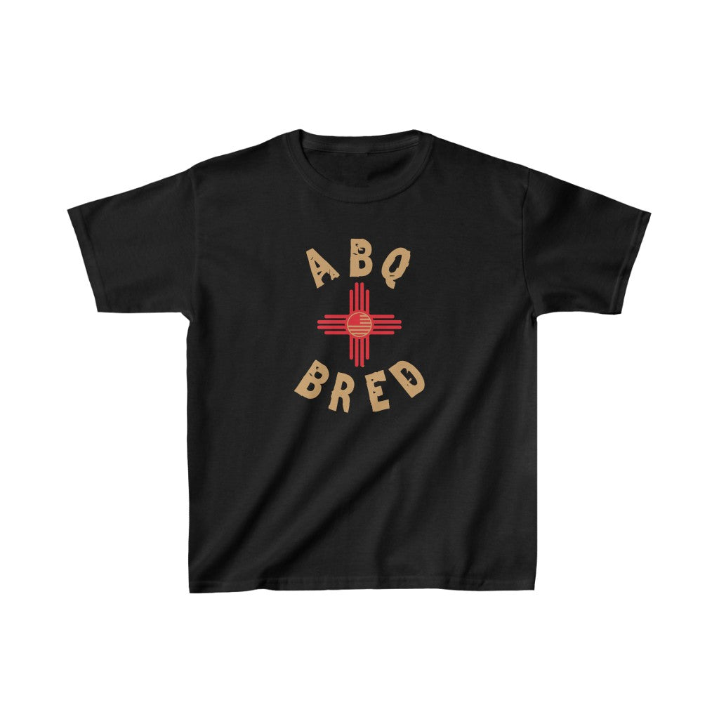 Albuquerque Bred - Tan Red Scheme Kids Heavy Cotton Tee