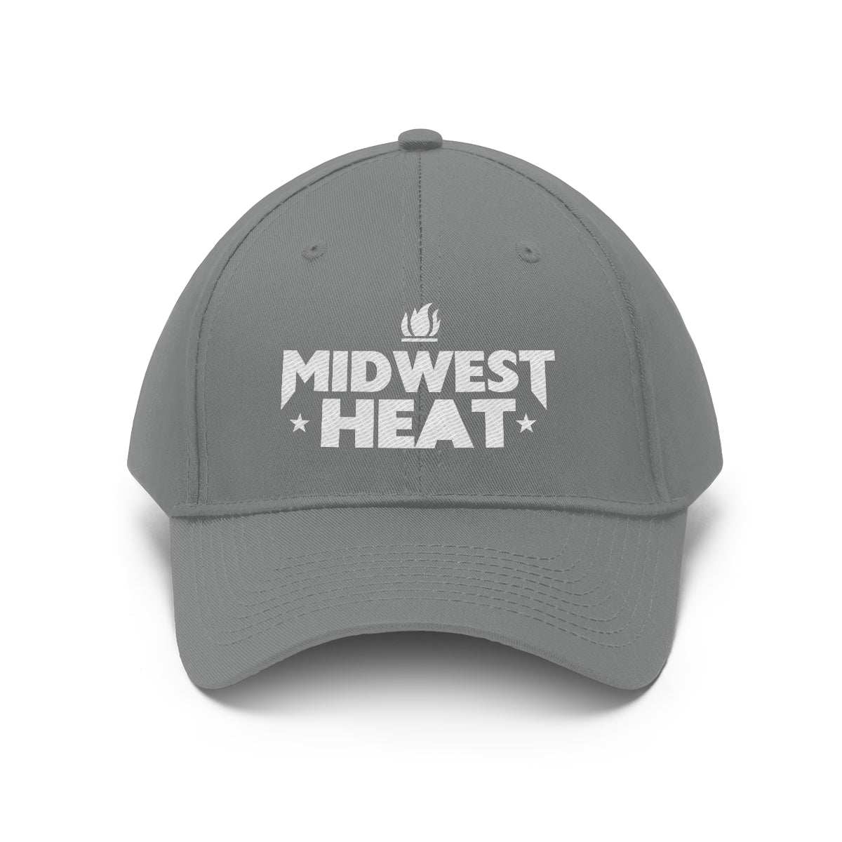 Midwest Heat White Scheme - Unisex Twill Hat