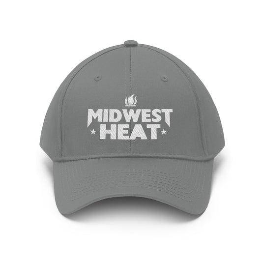 Midwest Heat White Scheme - Unisex Twill Hat