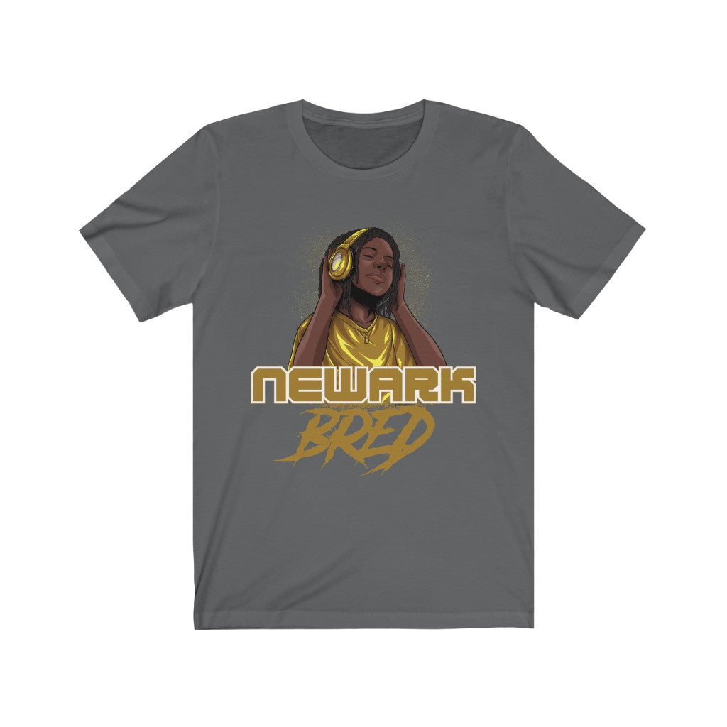 Newark Bred - Black/Gold Scheme Youth Locks Tee