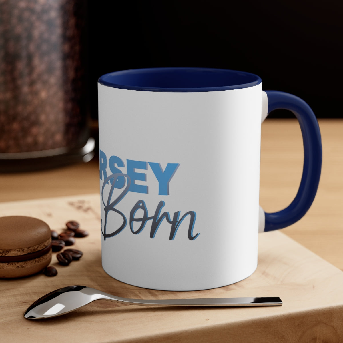 Jersey Born - Accent Coffee Mug, 11oz