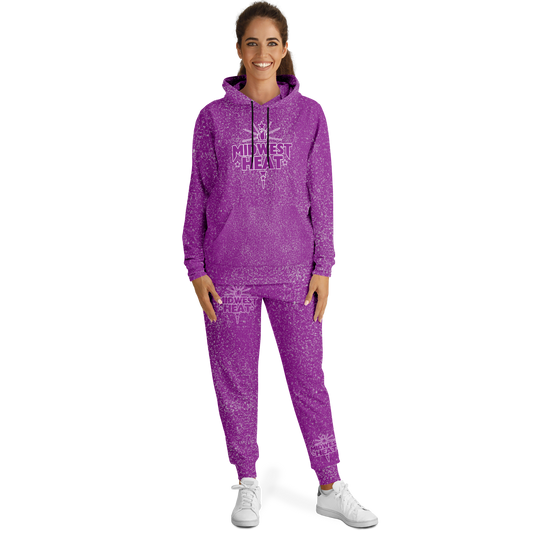 Midwest Heat - Rust Violet Premium Sweat Suit Set