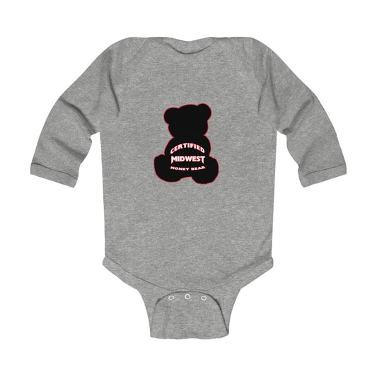 Certified Midwest Honey Bear Infant Long Sleeve Onesie