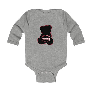 Open image in slideshow, Certified Midwest Honey Bear Infant Long Sleeve Onesie
