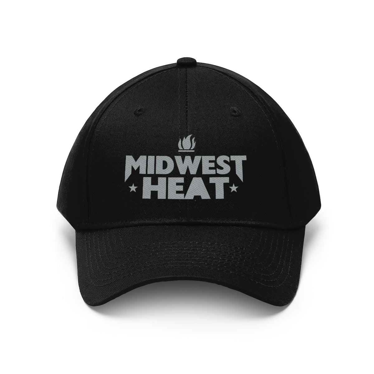 Midwest Heat Gray Scheme - Unisex Twill Hat
