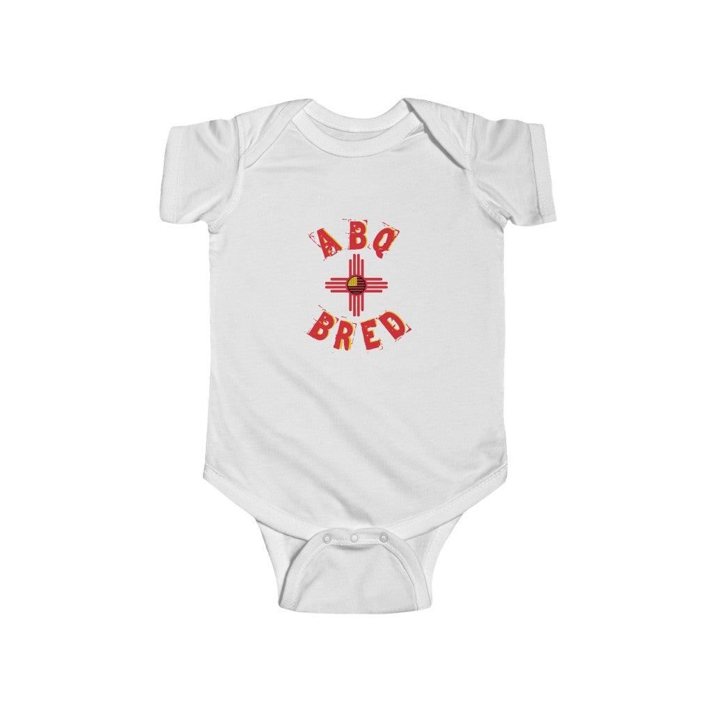 Albuquerque Bred - Red Yellow Onesie