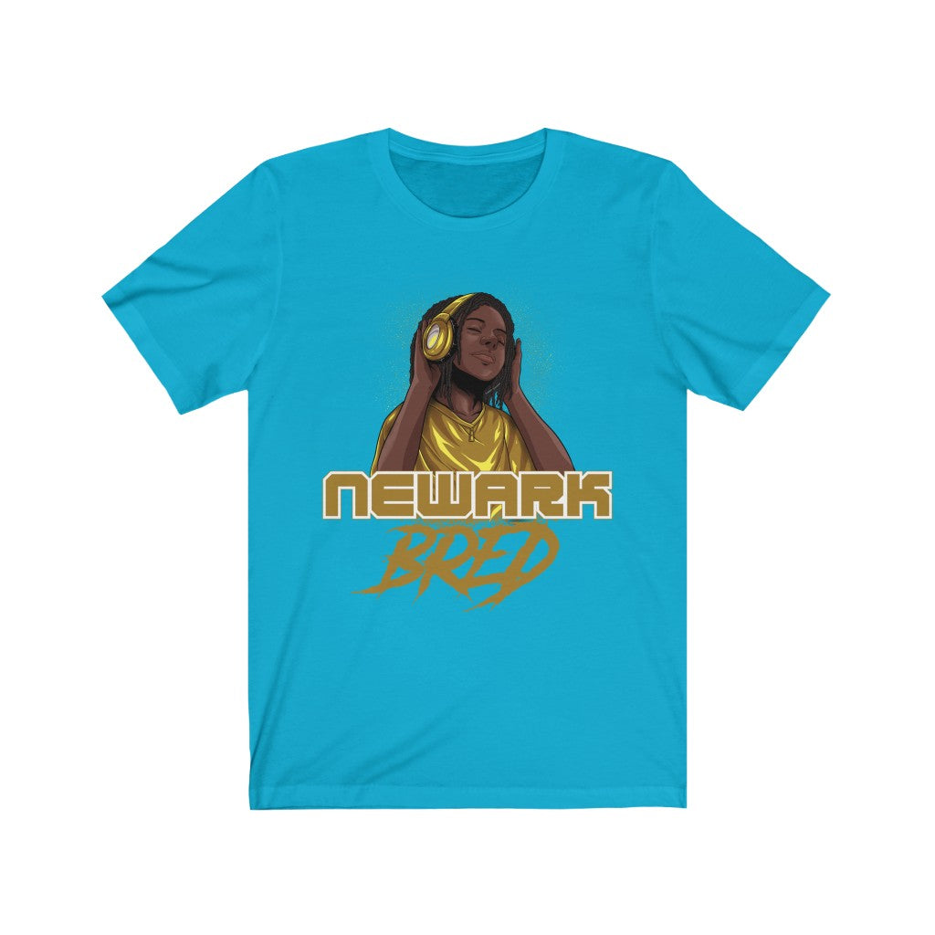 Newark Bred - Black/Gold Scheme Youth Locks Tee