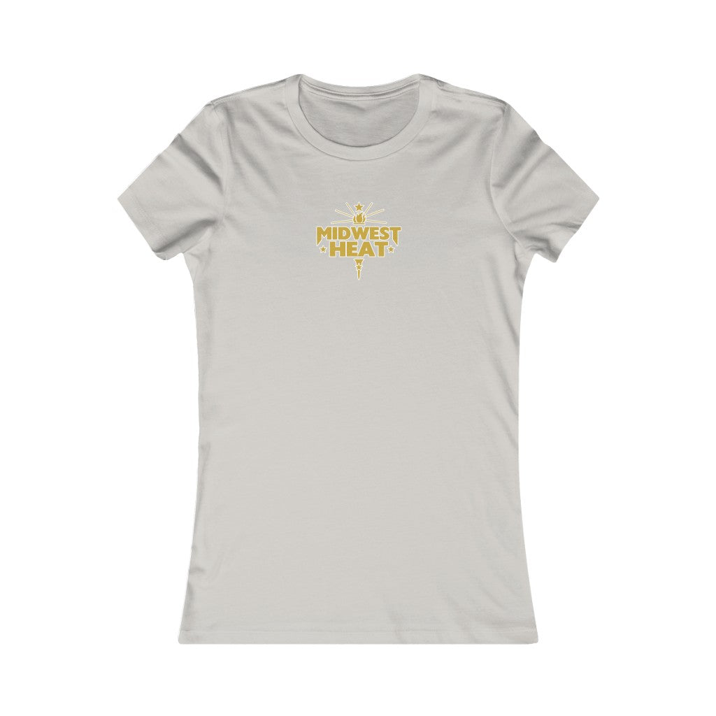 Midwest Heat - Gold Trim Women's Tee