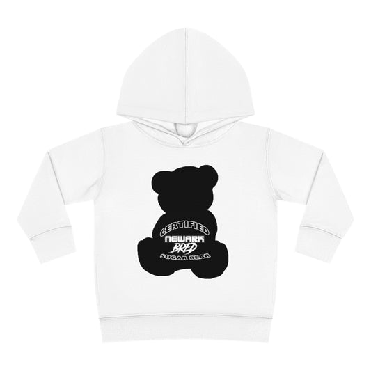 Certified Newark Bred Black Sugar Bear Toddler Hoodie
