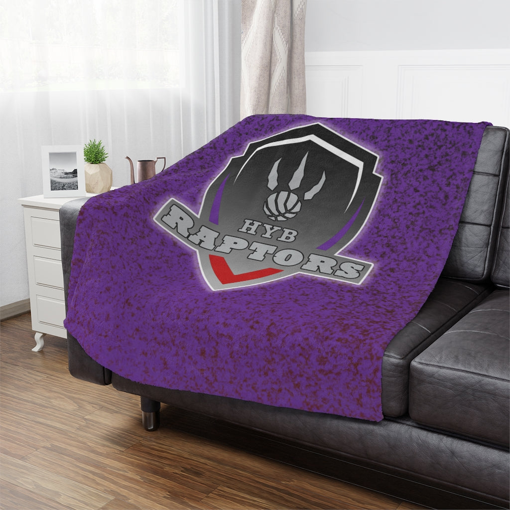 Raptors - Minky Blanket