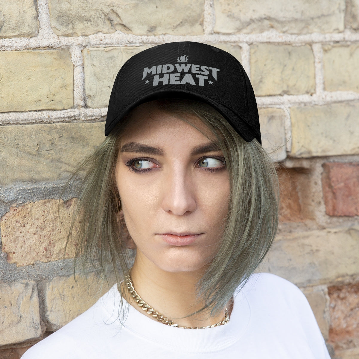 Midwest Heat Gray Scheme - Unisex Twill Hat