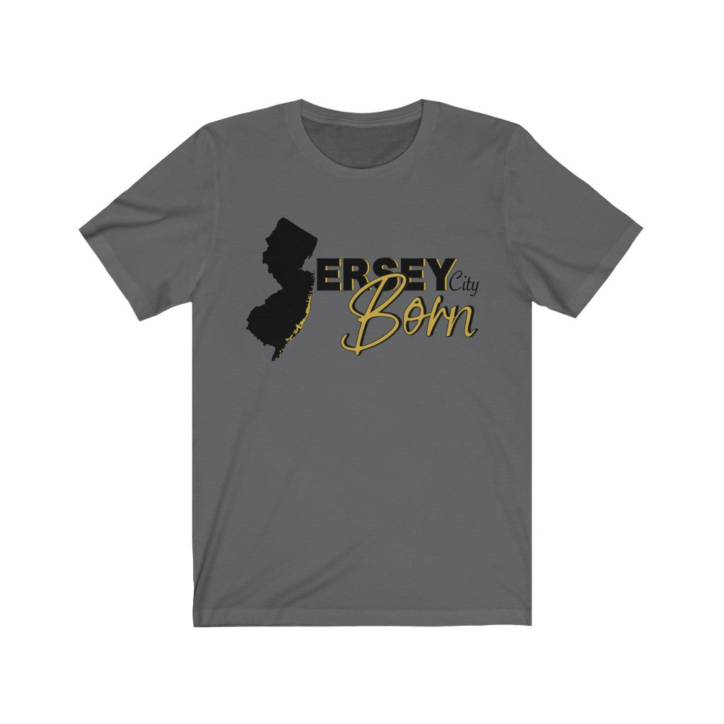 Jersey City Born - Black Gold Scheme Unisex Tee