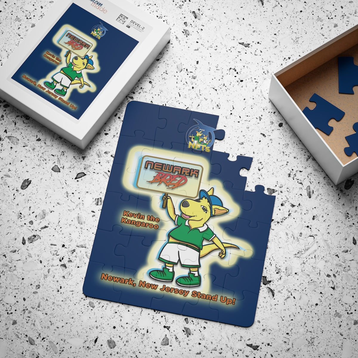 Kevin the Kangaroo Newark Bred NFT Puzzle, 30-Piece