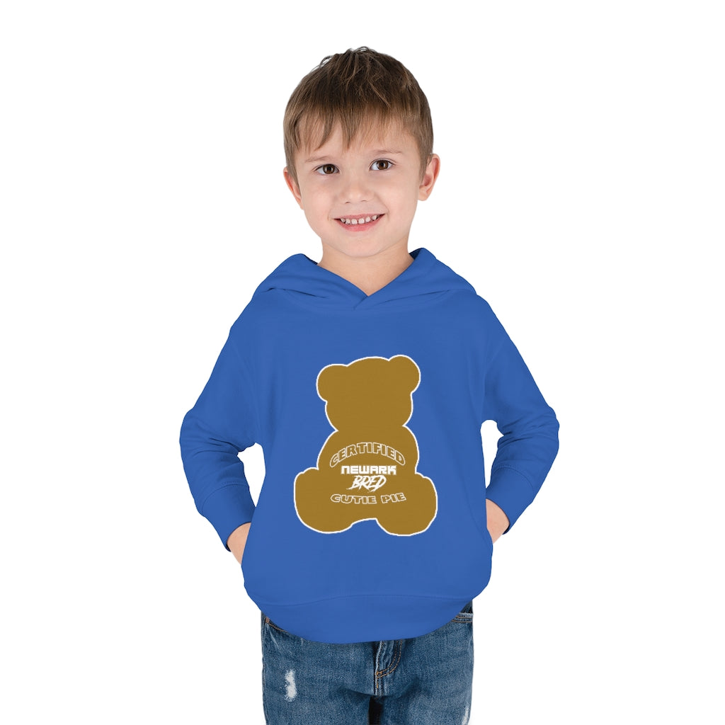 Certified Newark Bred Gold Sugar Bear Toddler Hoodie
