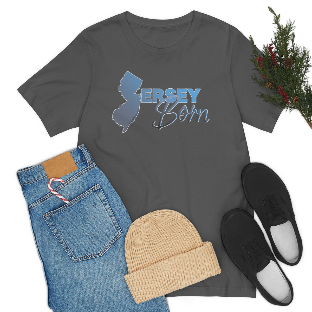 Jersey Born - Icey Blue Tee