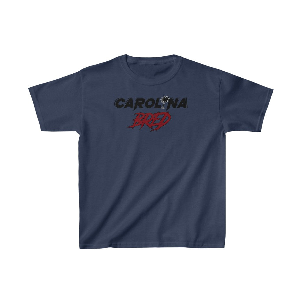 Carolina Bred - Black Burgundy Kids Heavy Cotton Tee