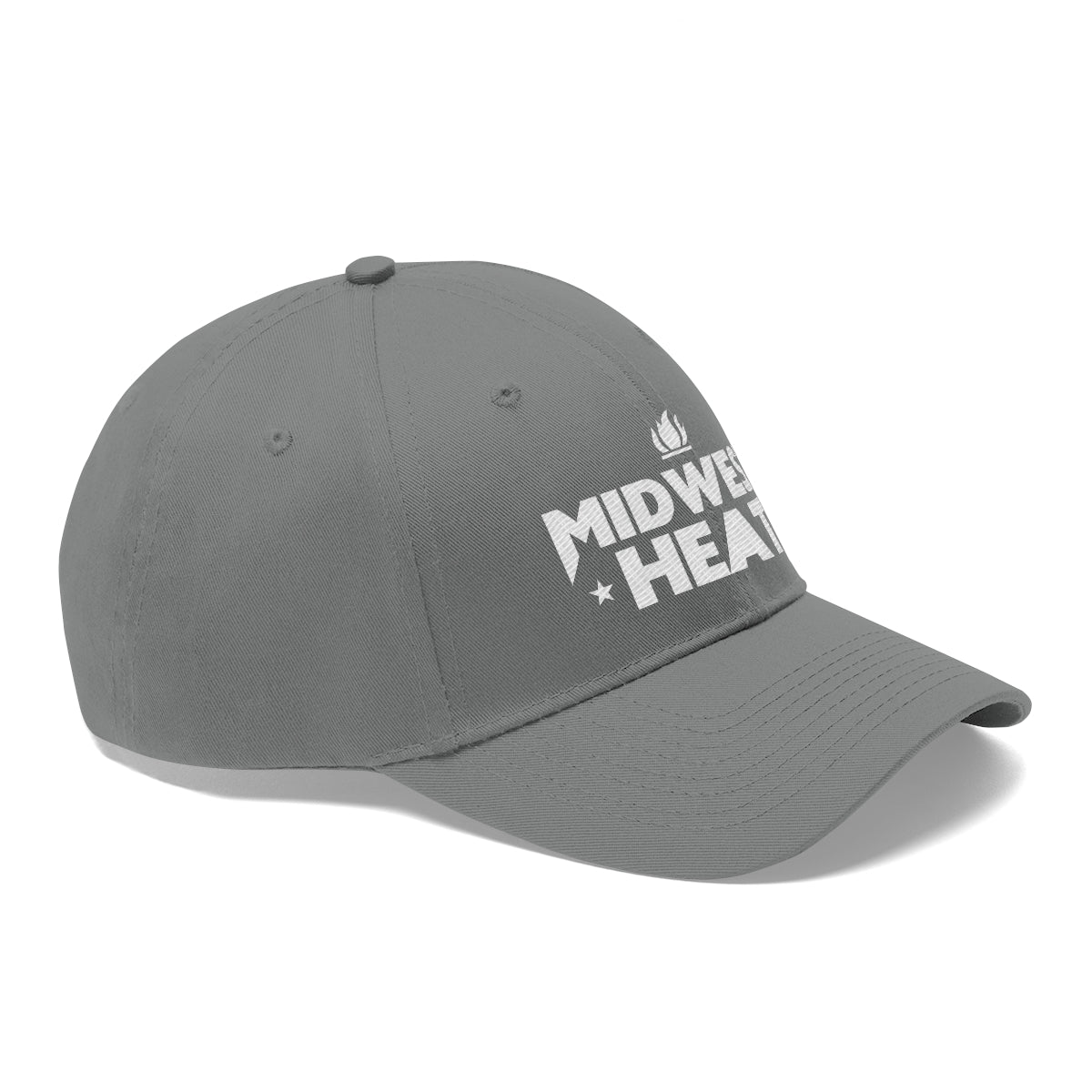 Midwest Heat White Scheme - Unisex Twill Hat