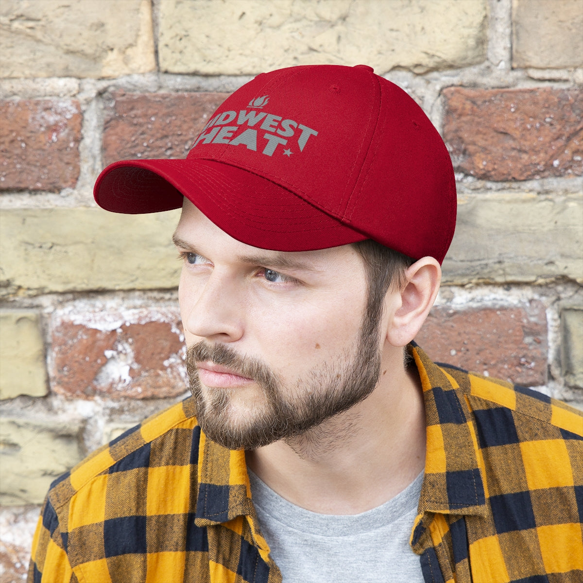Midwest Heat Gray Scheme - Unisex Twill Hat